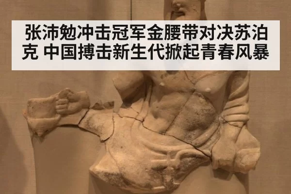 张沛勉冲击冠军金腰带对决苏泊克 中国搏击新生代掀起青春风暴